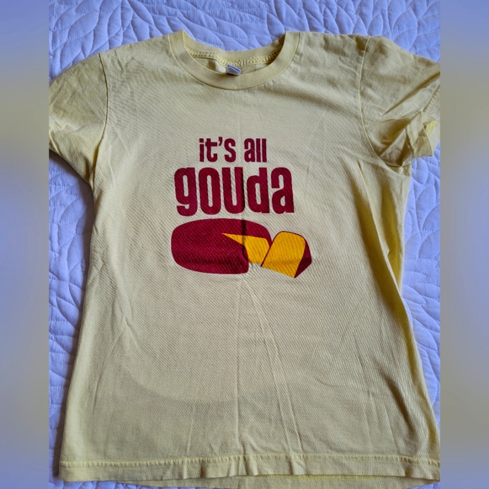 Novelty t-shirt Gouda size S